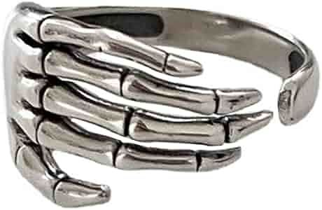 アクセサリー Vintage Skull Hand Ring Largn アクセサリー Vintage Skull Hand Ring Largn Amazon.com
